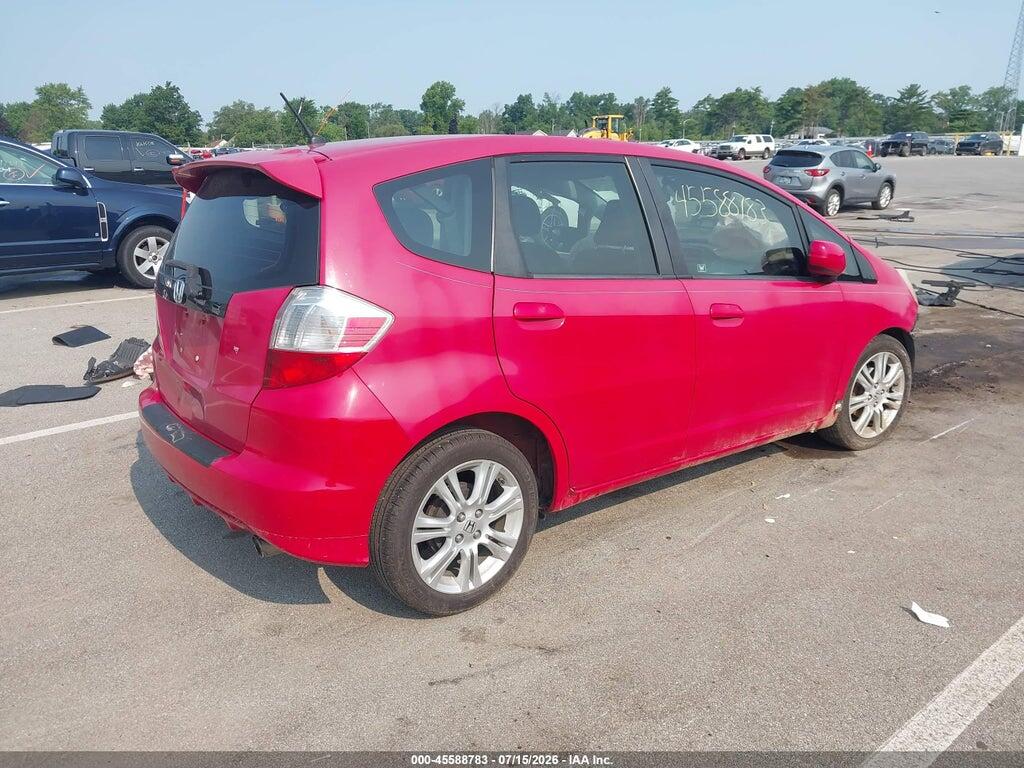 JHMGE88459S073662 2009 HONDA FIT photo no. 4
