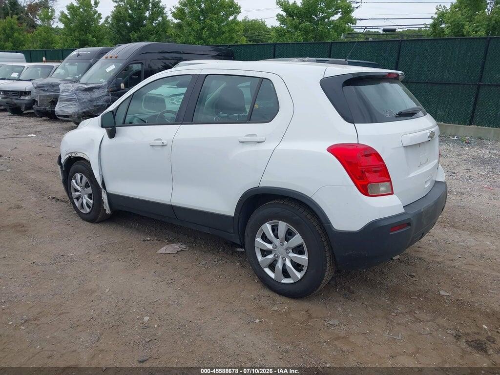 KL7CJKSBXFB069275 2015 CHEVROLET TRAX photo no. 3