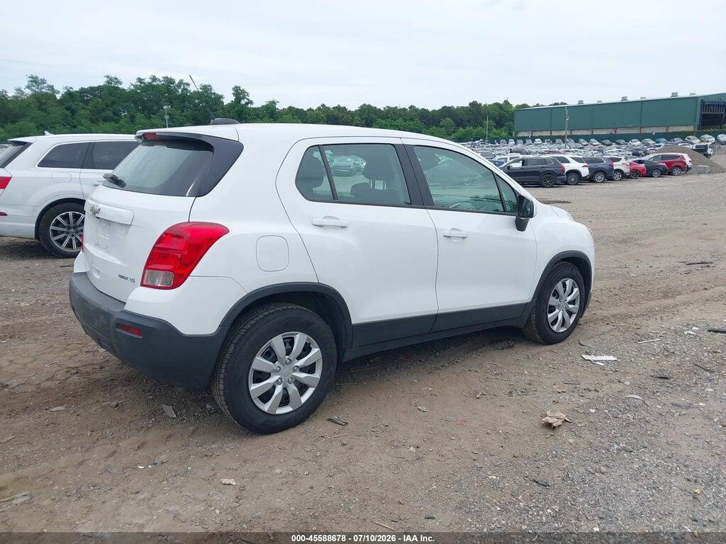 KL7CJKSBXFB069275 2015 CHEVROLET TRAX photo no. 4
