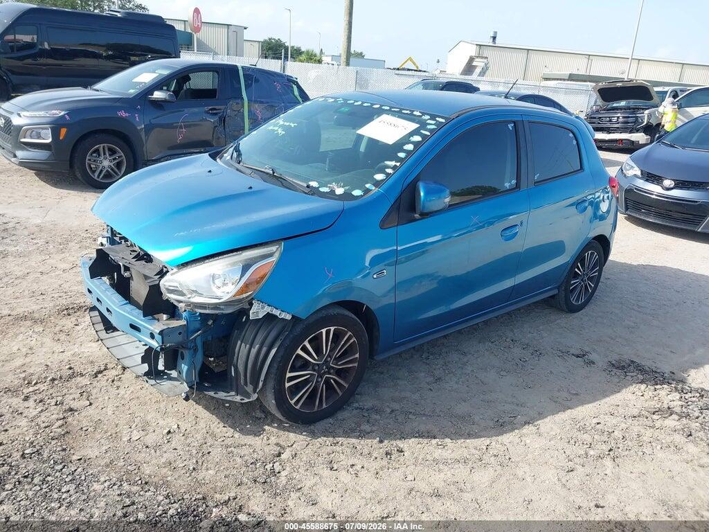 ML32A5HJ5KH012605 2019 MITSUBISHI MIRAGE photo no. 2