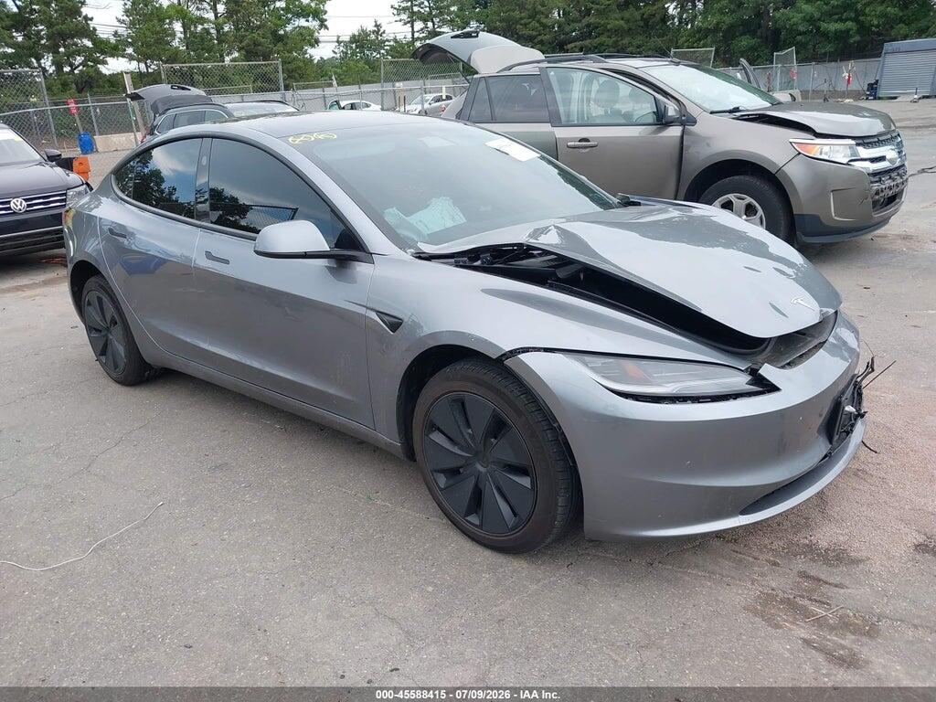 5YJ3E1EA9SF063592 2025 TESLA MODEL 3 photo no. 1