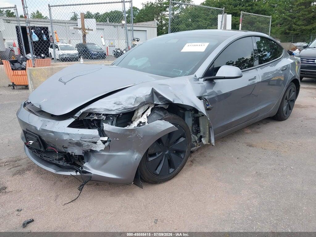 5YJ3E1EA9SF063592 2025 TESLA MODEL 3 photo no. 2