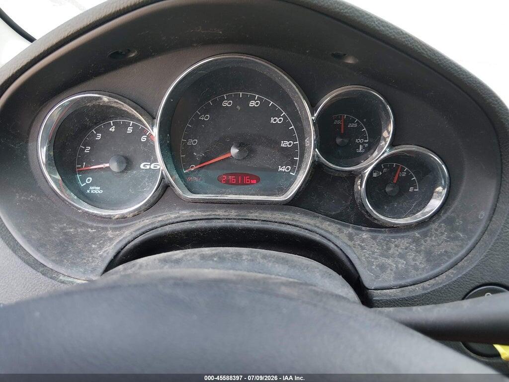 1G2ZH158264182133 2006 PONTIAC G6 photo no. 7