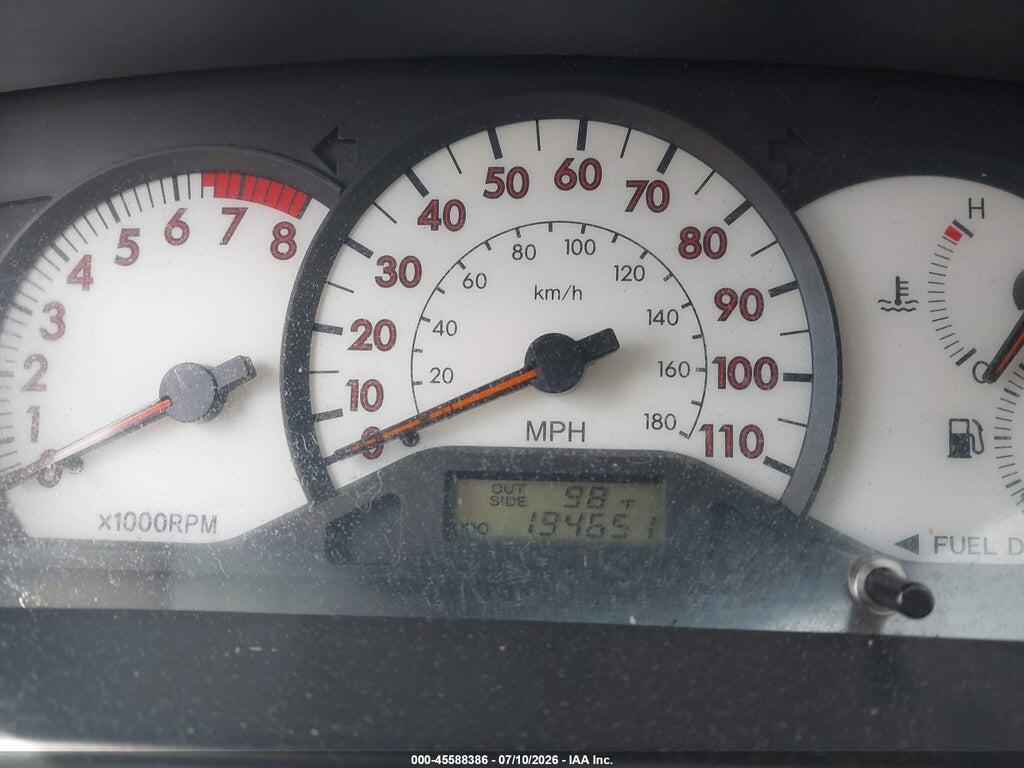 2T1BR32E34C281411 2004 TOYOTA COROLLA photo no. 7