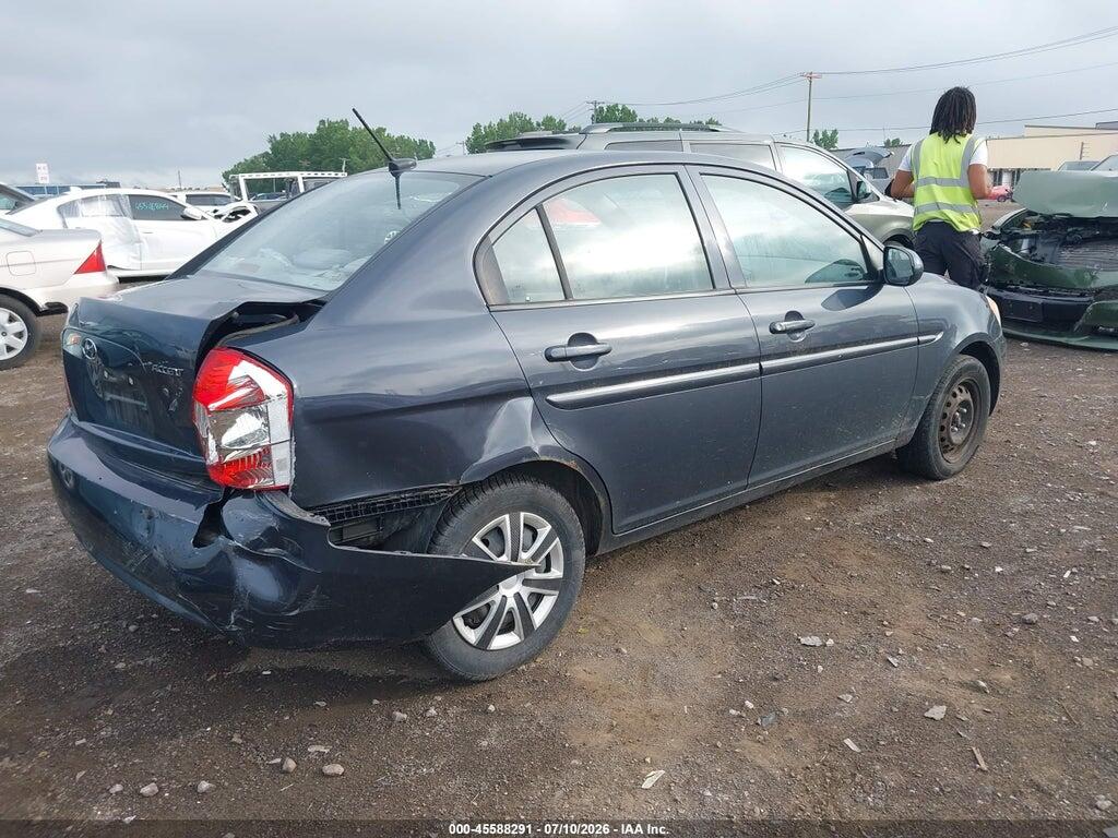 KMHCN4AC0AU493487 2010 HYUNDAI ACCENT photo no. 4