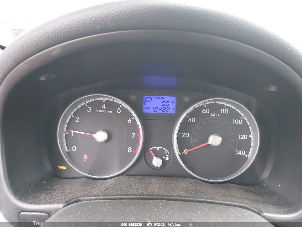 KMHCN4AC0AU493487 2010 HYUNDAI ACCENT photo no. 7
