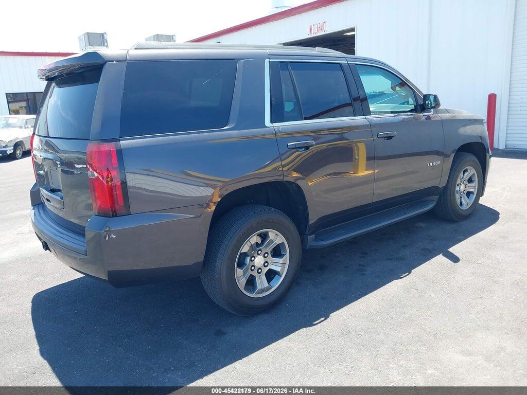 1GNSKAEC6JR331102 2018 CHEVROLET TAHOE photo no. 4