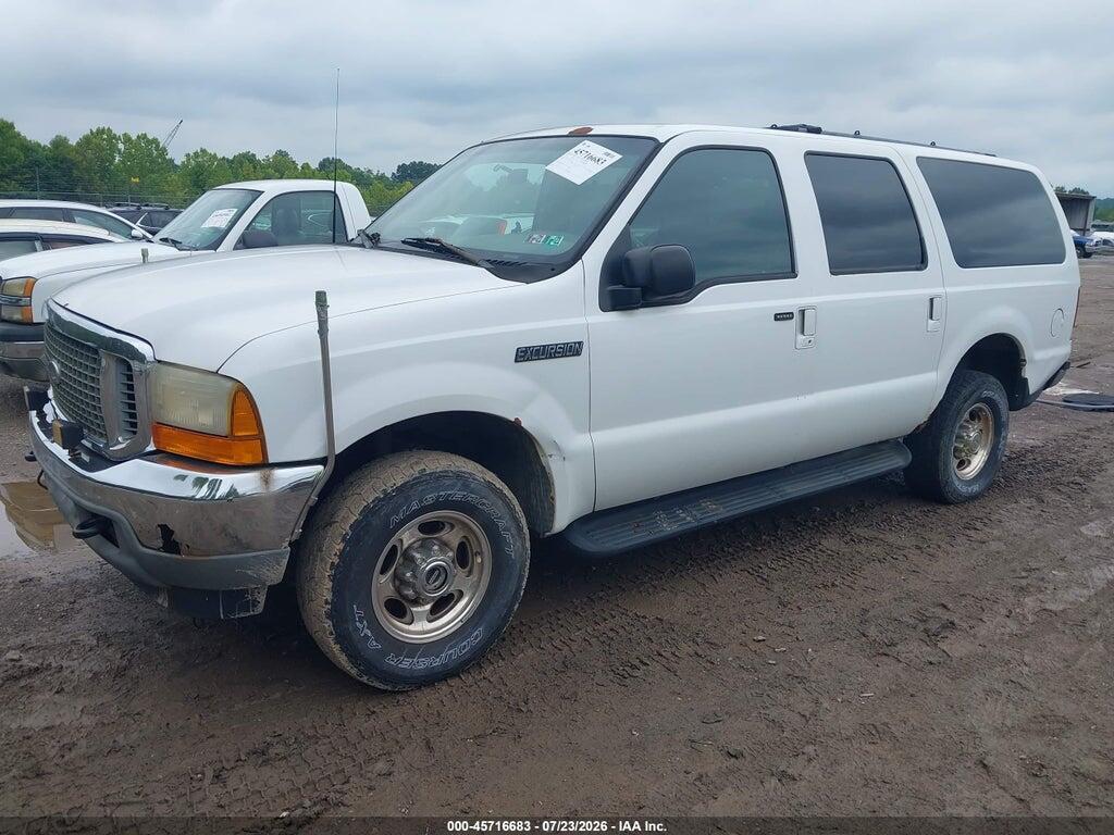 1FMNU41L21EB12910 2001 FORD EXCURSION photo no. 2