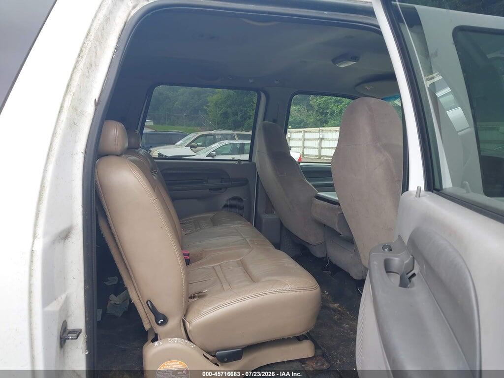 1FMNU41L21EB12910 2001 FORD EXCURSION photo no. 8
