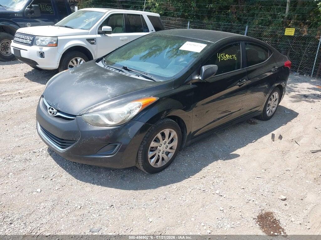 5NPDH4AE8CH107915 2012 HYUNDAI ELANTRA photo no. 2