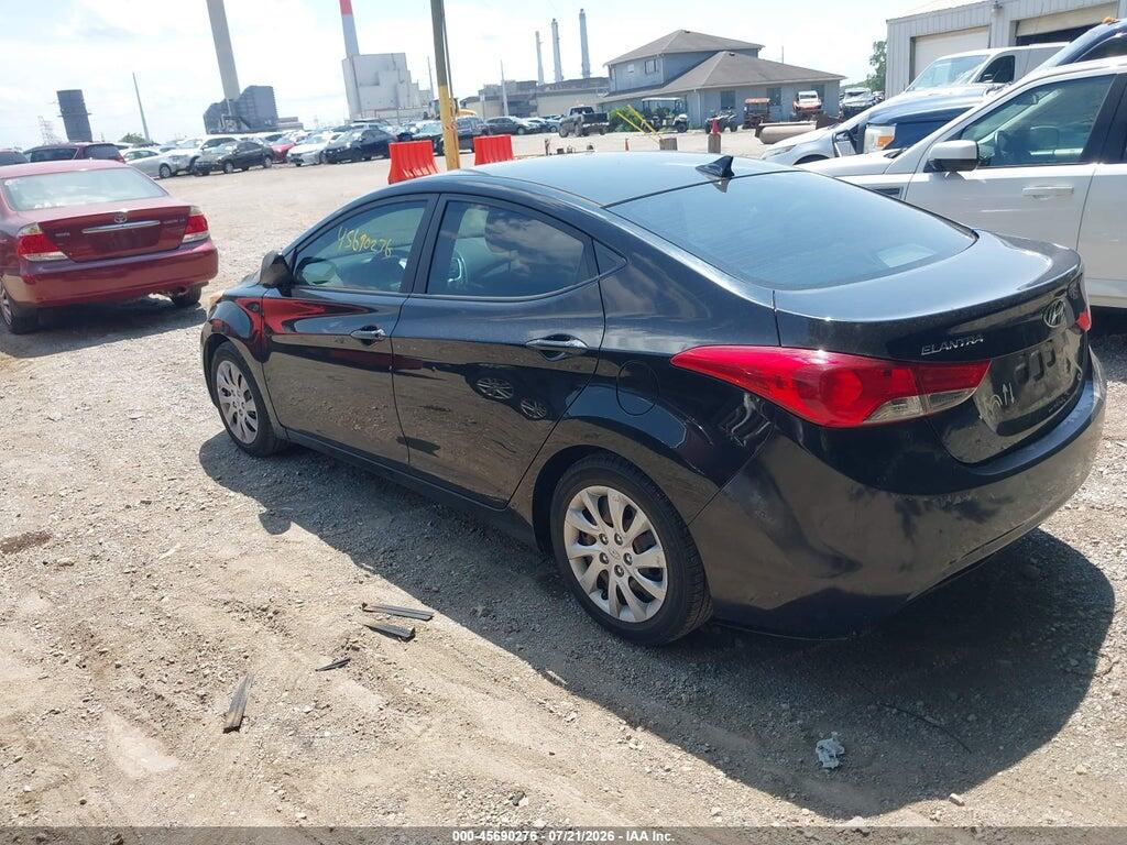 5NPDH4AE8CH107915 2012 HYUNDAI ELANTRA photo no. 3