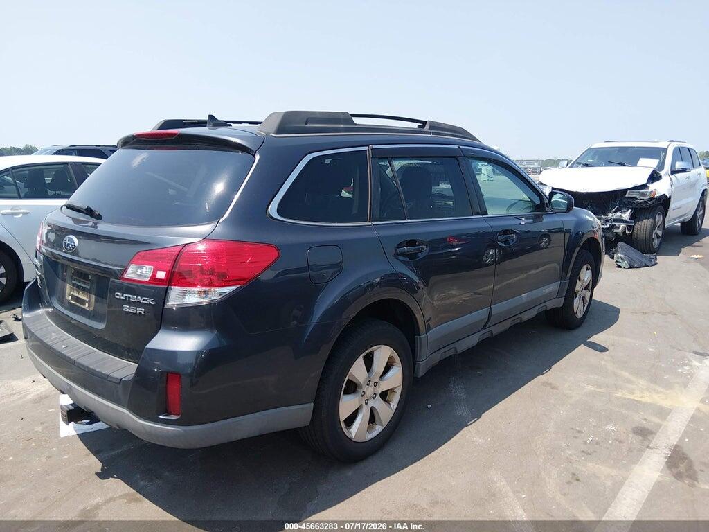 4S4BRDJC8B2375362 2011 SUBARU OUTBACK photo no. 4