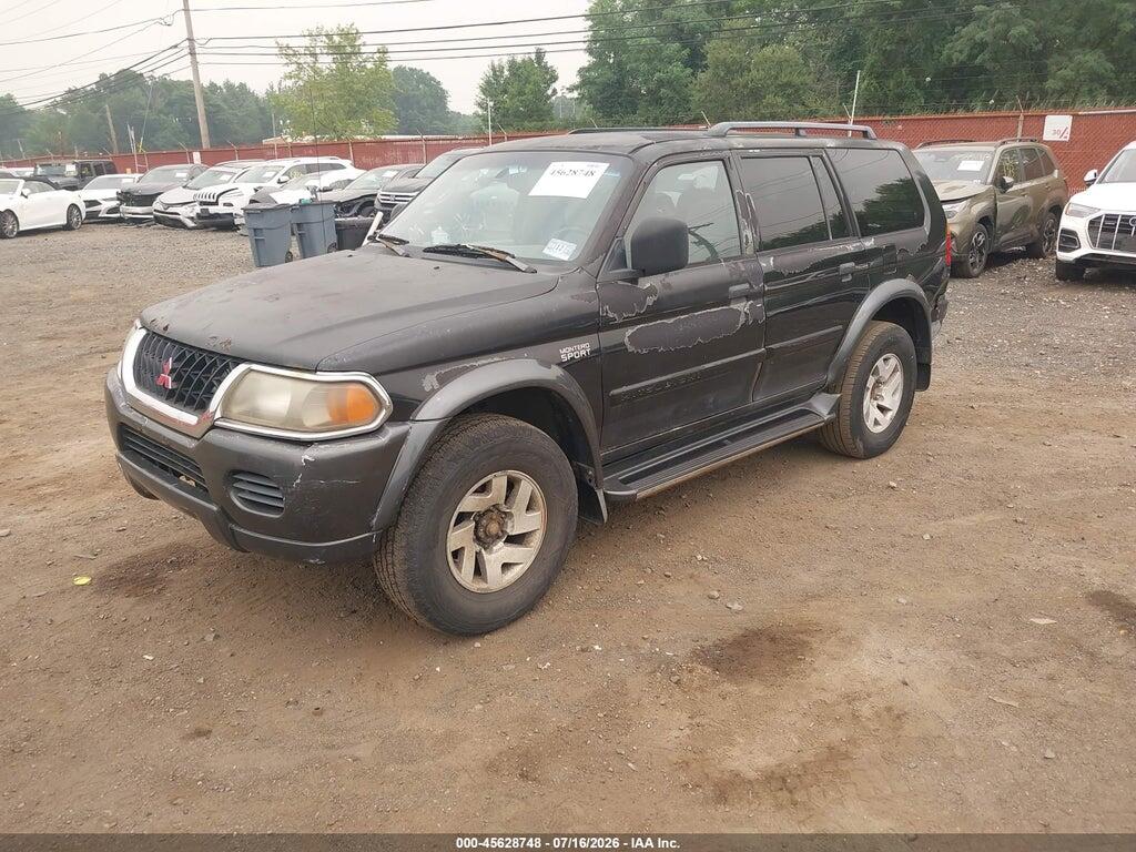 JA4MT31H71P001504 2001 MITSUBISHI MONTERO SPORT photo no. 2
