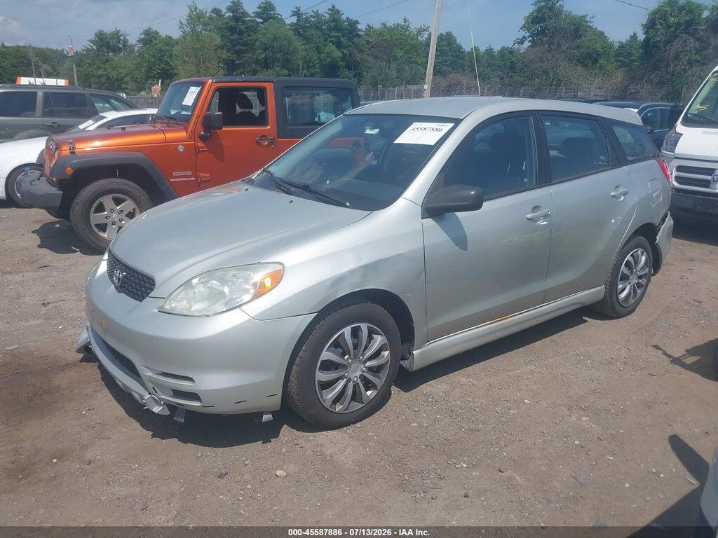2T1LR32E54C218458 2004 TOYOTA MATRIX photo no. 2