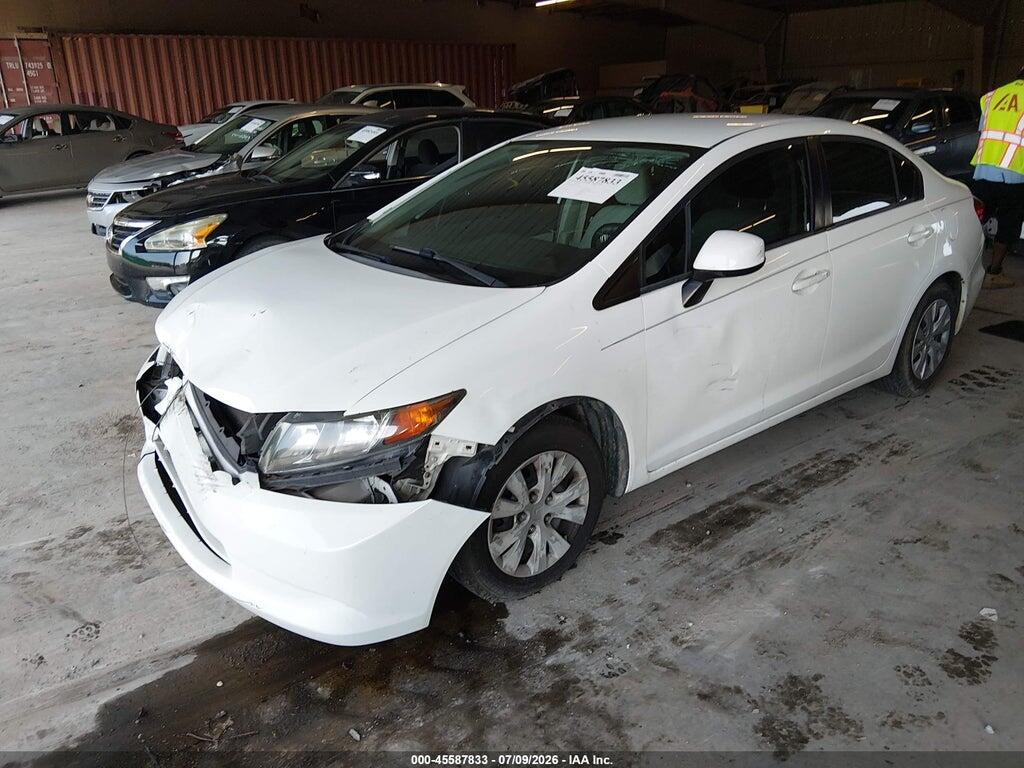 2HGFB2F50CH318382 2012 HONDA CIVIC photo no. 2