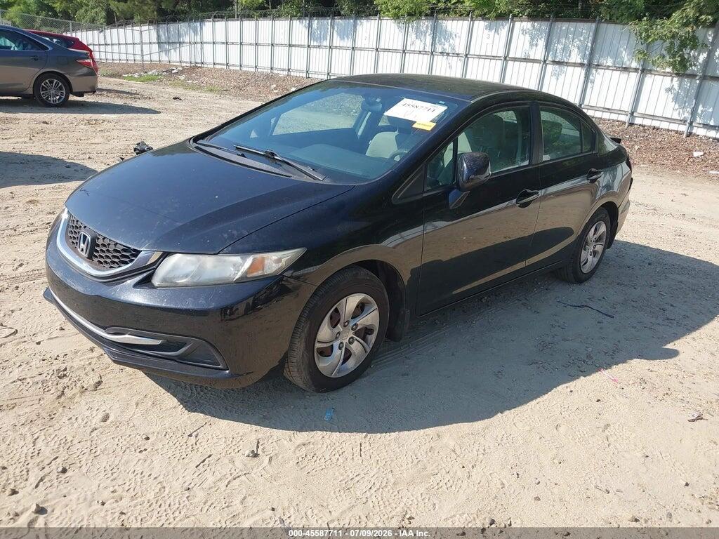 19XFB2F5XDE200271 2013 HONDA CIVIC photo no. 2