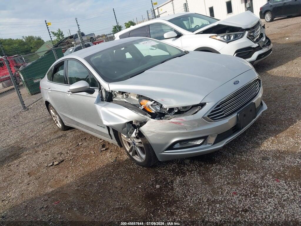 3FA6P0LU4JR111954 2018 FORD FUSION HYBRID photo no. 1
