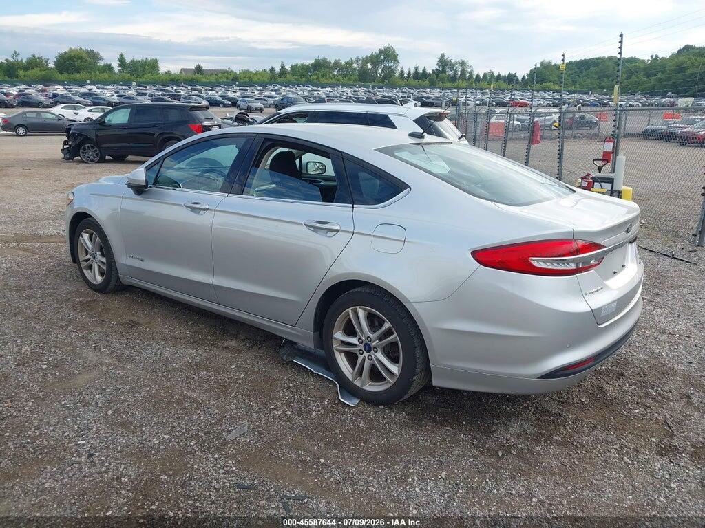 3FA6P0LU4JR111954 2018 FORD FUSION HYBRID photo no. 3