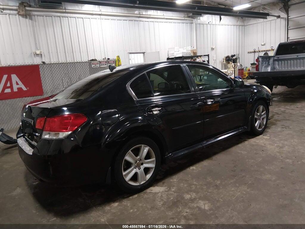 4S3BMCJ64B3258301 2011 SUBARU LEGACY photo no. 4