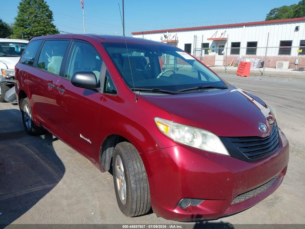 5TDZK3DC2ES490839 2014 TOYOTA SIENNA photo no. 1