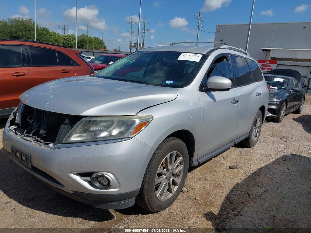 5N1AR2MN5DC618457 2013 NISSAN PATHFINDER photo no. 2