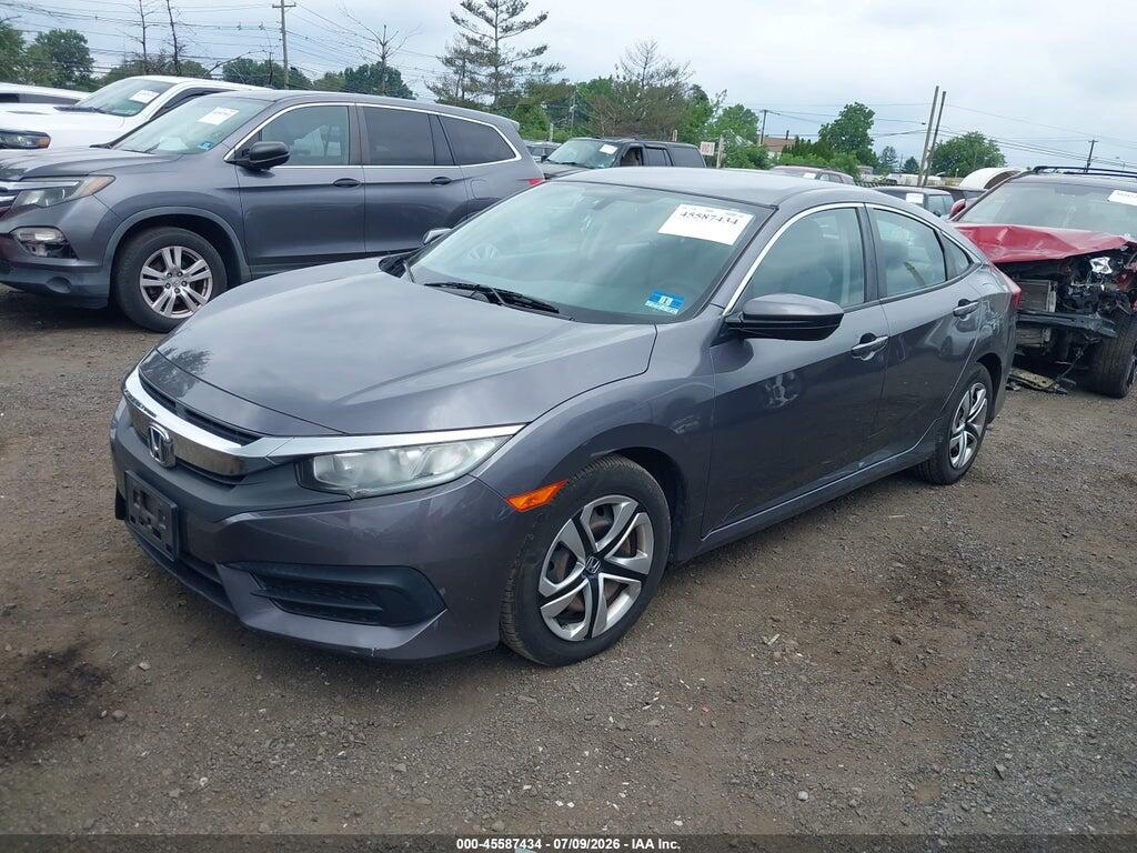 2HGFC2F50JH523291 2018 HONDA CIVIC photo no. 2