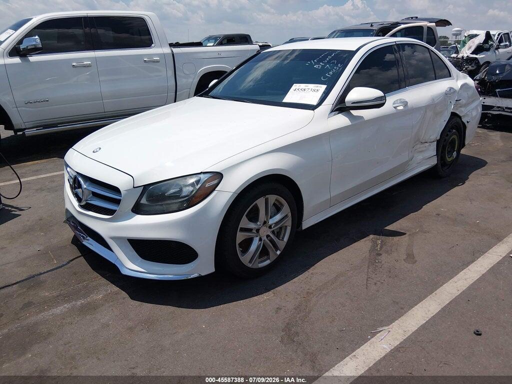55SWF4JB4HU213402 2017 MERCEDES-BENZ C 300 photo no. 2