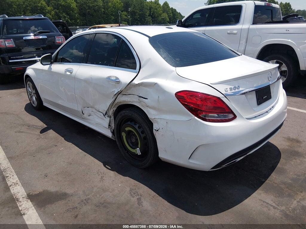 55SWF4JB4HU213402 2017 MERCEDES-BENZ C 300 photo no. 3