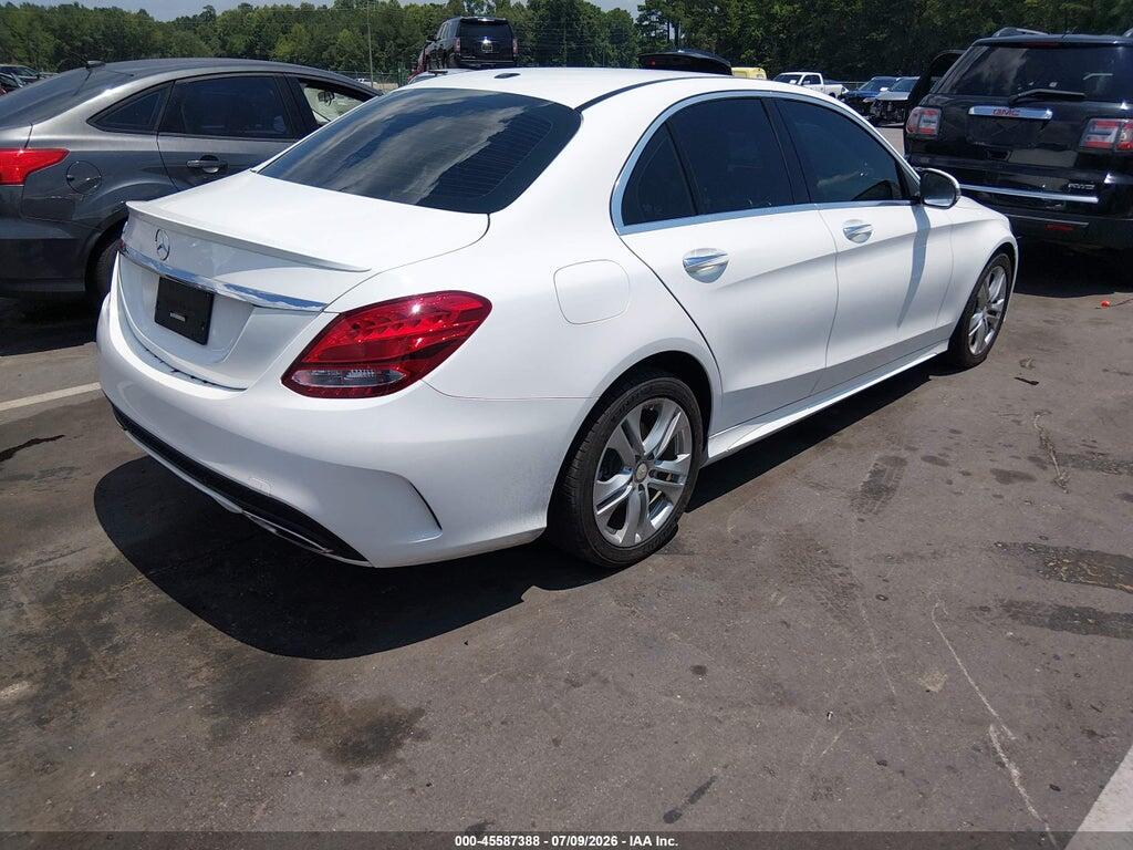 55SWF4JB4HU213402 2017 MERCEDES-BENZ C 300 photo no. 4