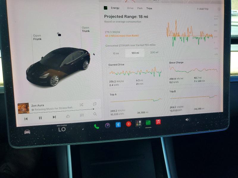 5YJ3E1EA7JF075951 2018 TESLA MODEL 3 photo no. 9