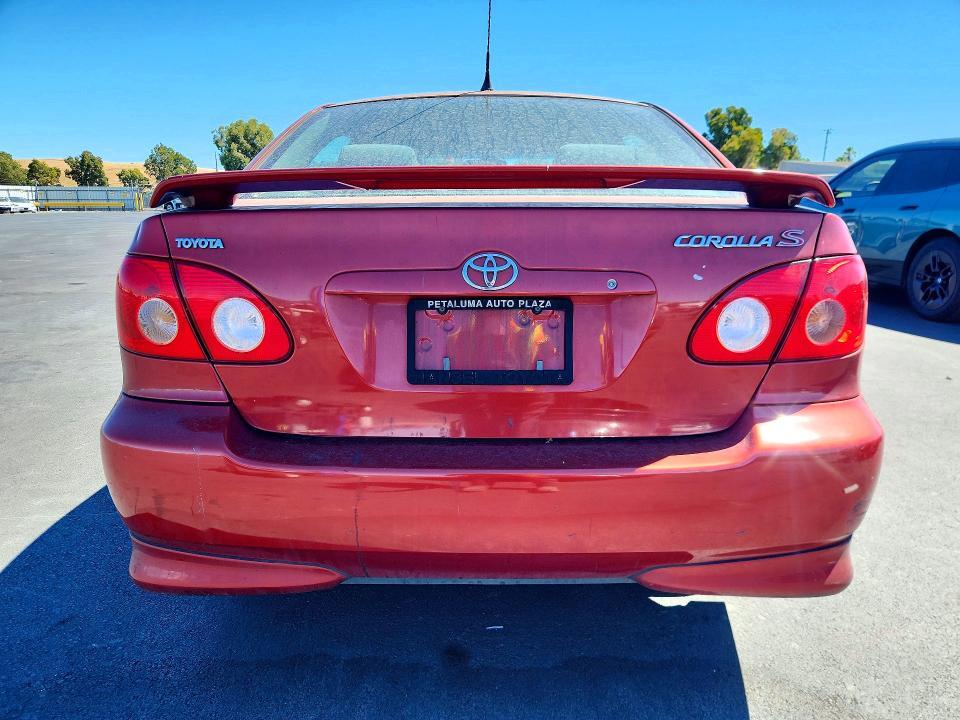 2007 TOYOTA COROLLA S — Фото 6 из 12