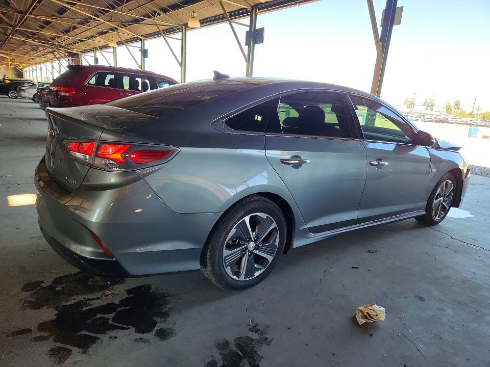 KMHE34L30KA085148 2019 HYUNDAI SONATA HYBRID photo no. 3