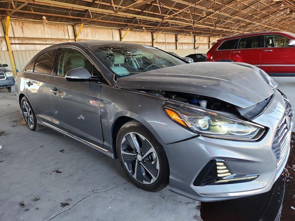 KMHE34L30KA085148 2019 HYUNDAI SONATA HYBRID photo no. 4