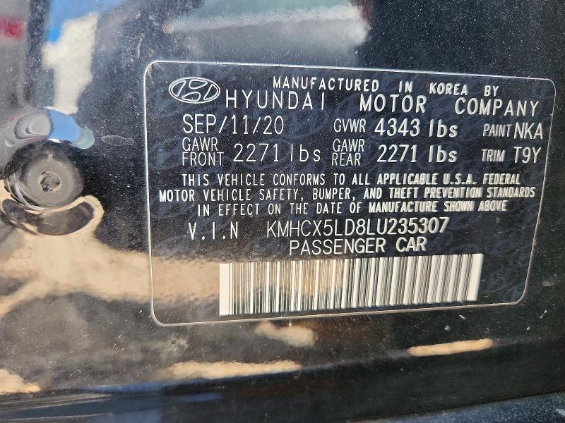 2020 HYUNDAI IONIQ LIMITED — Фото 13 из 13