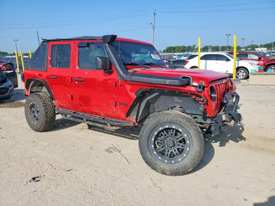 2020 JEEP WRANGLER UNLIMITED SPORT — Фото 4 из 13