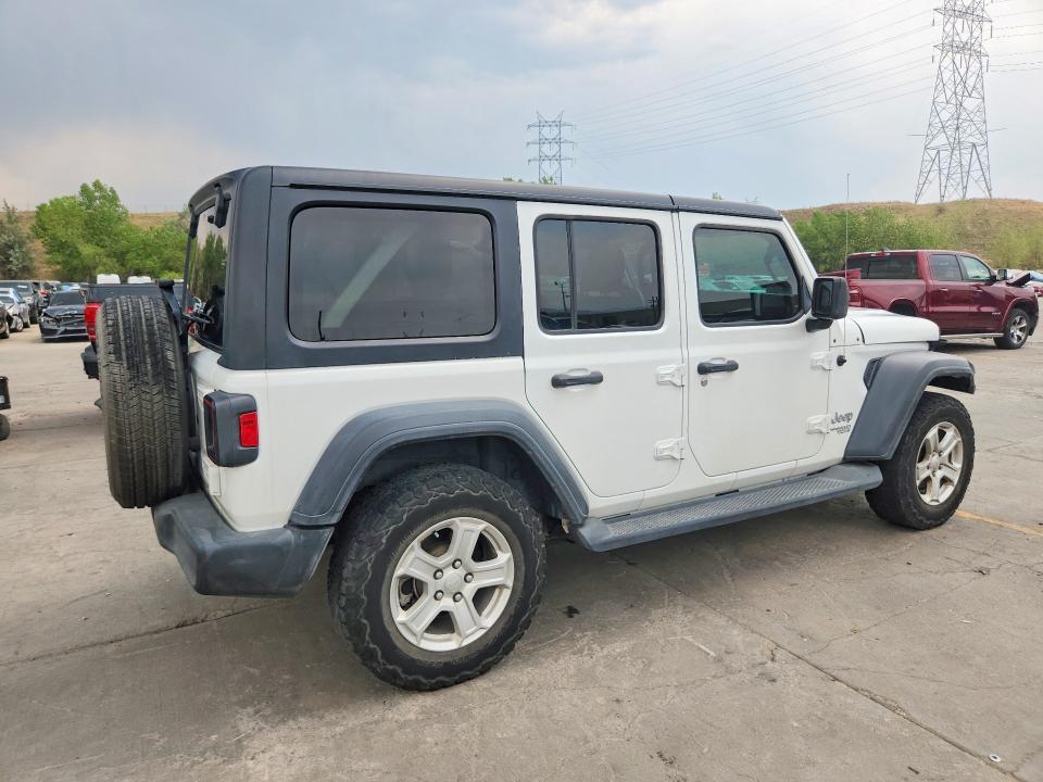 2020 JEEP WRANGLER UNLIMITED SPORT — Фото 3 из 13