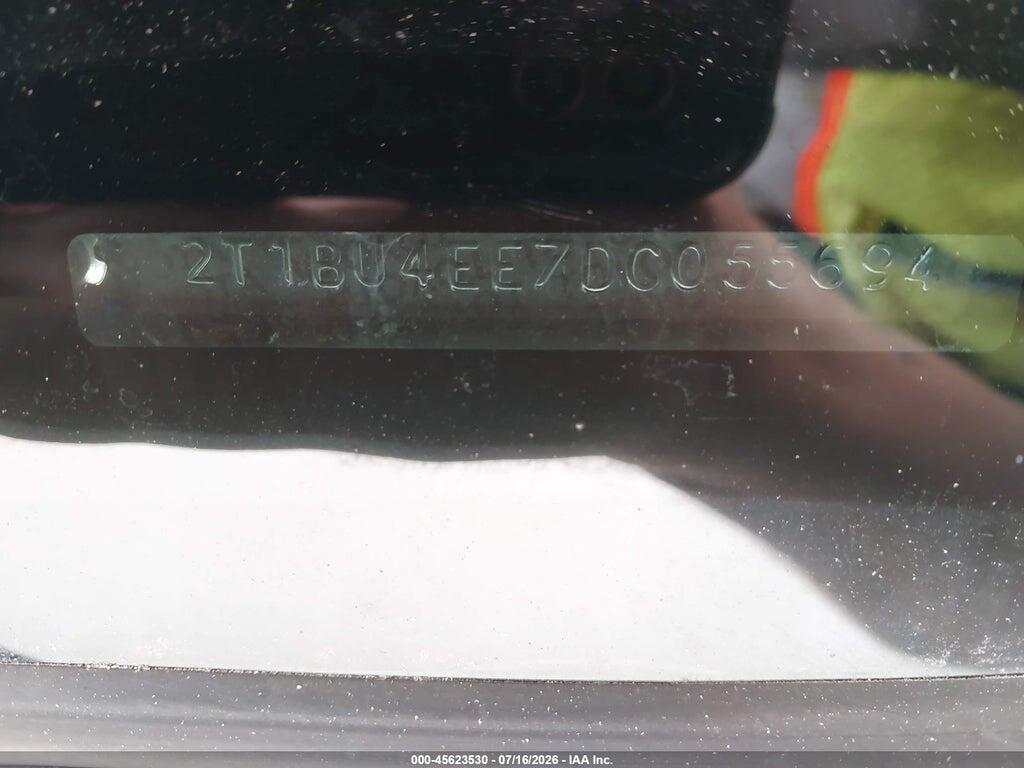 2T1BU4EE7DC055694 2013 TOYOTA COROLLA photo no. 9