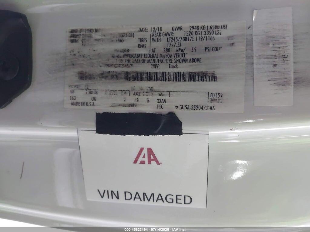 1FTEX1CP2KKC43493 2019 FORD F-150 photo no. 9