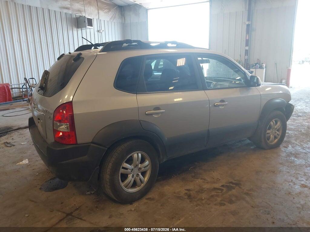 KM8JN72D36U338035 2006 HYUNDAI TUCSON photo no. 4