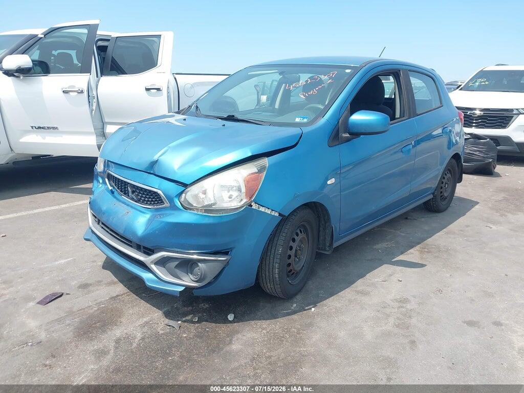 ML32A3HJ8JH003738 2018 MITSUBISHI MIRAGE photo no. 2