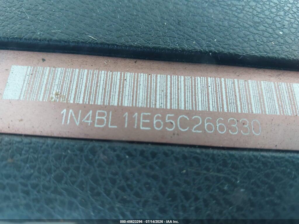 1N4BL11E65C266330 2005 NISSAN ALTIMA photo no. 12