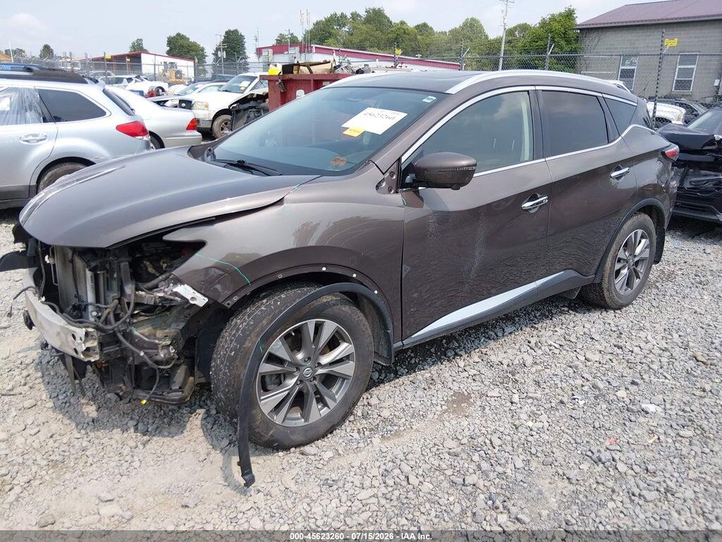 5N1AZ2MH6JN181708 2018 NISSAN MURANO photo no. 2