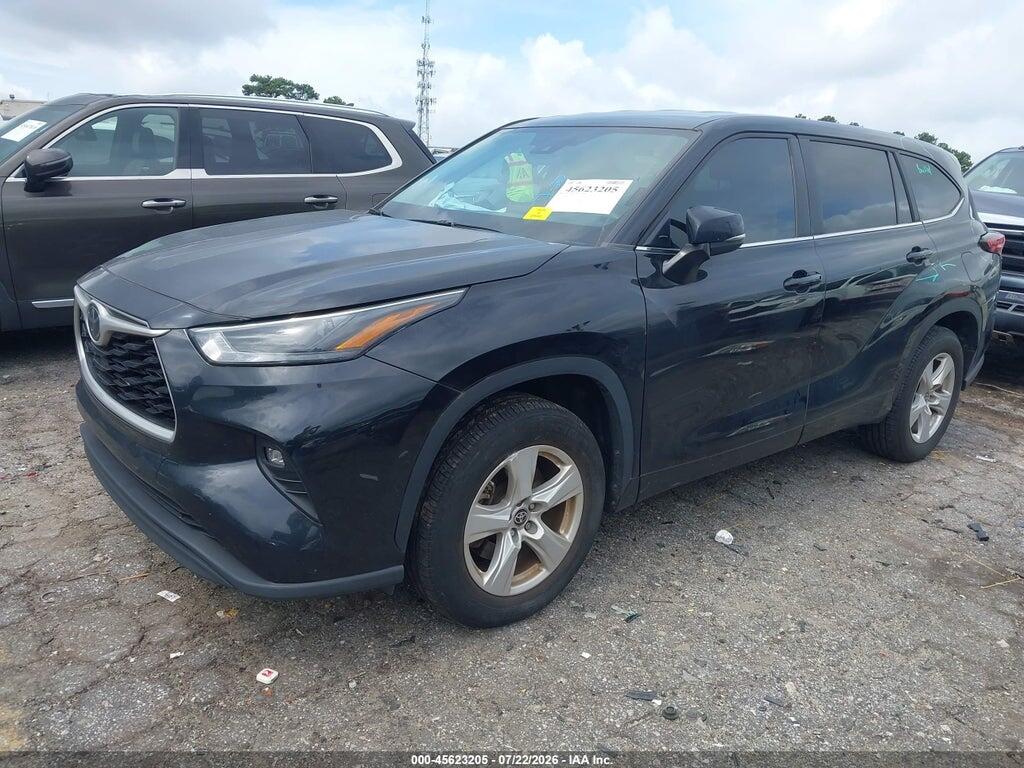 5TDKDRAH8PS046396 2023 TOYOTA HIGHLANDER photo no. 2