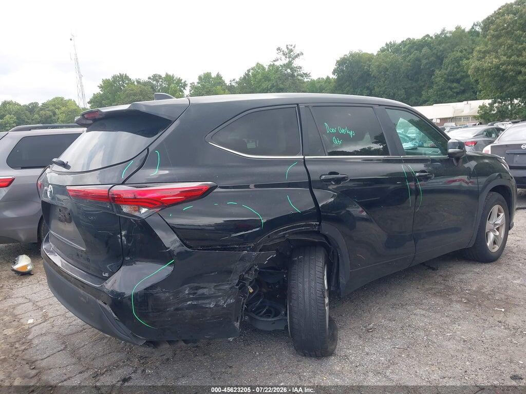 5TDKDRAH8PS046396 2023 TOYOTA HIGHLANDER photo no. 6
