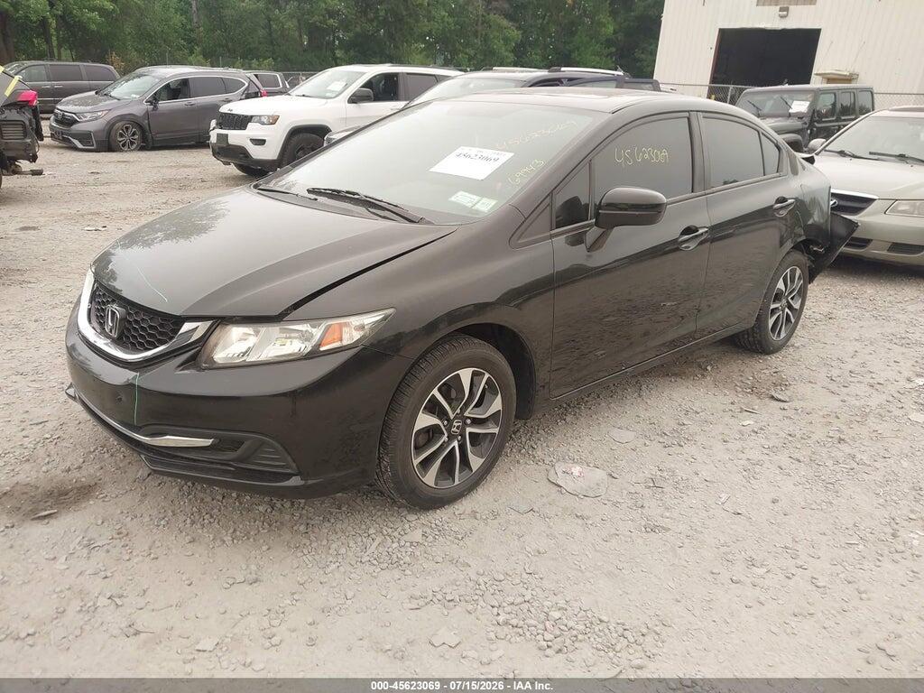 2HGFB2F81FH505533 2015 HONDA CIVIC photo no. 2