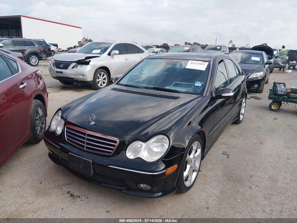 WDBRF52H27F922152 2007 MERCEDES-BENZ C 230 photo no. 2