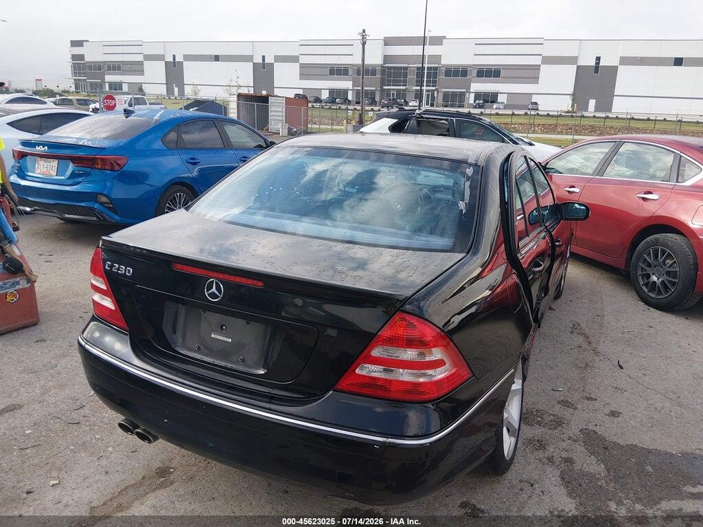 WDBRF52H27F922152 2007 MERCEDES-BENZ C 230 photo no. 4