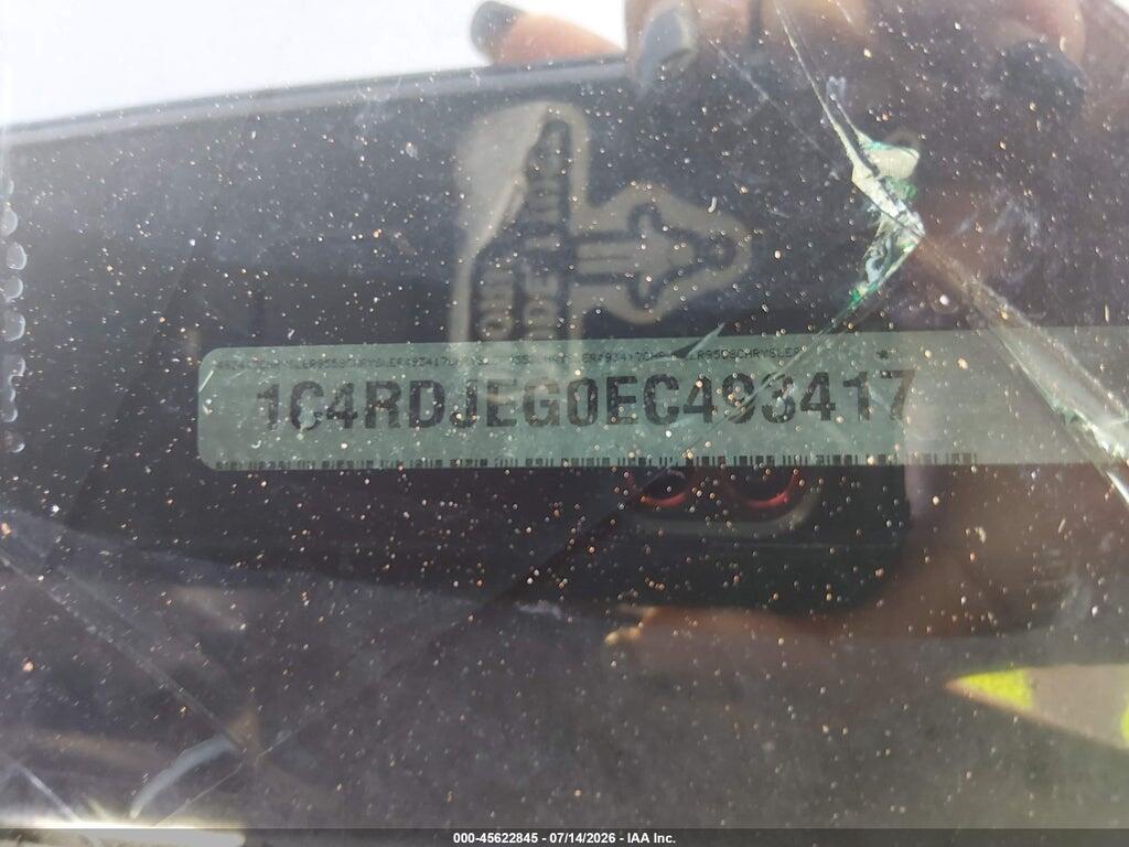 1C4RDJEG0EC493417 2014 DODGE DURANGO photo no. 9