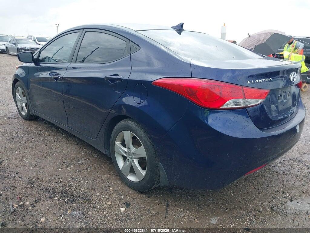 5NPDH4AE5DH302355 2013 HYUNDAI ELANTRA photo no. 3