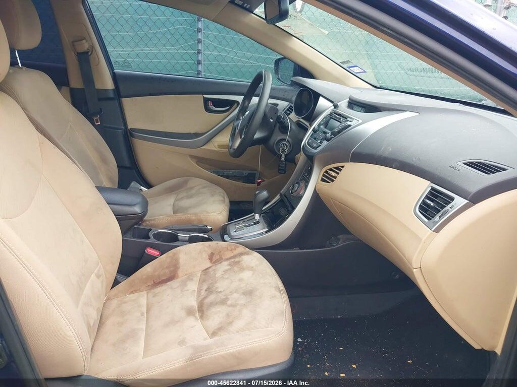 5NPDH4AE5DH302355 2013 HYUNDAI ELANTRA photo no. 5